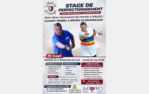 Stage de perfectionnement 2026