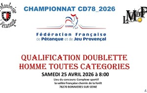 QUALIFICATION DOUBLETTE HOMME TOUTES CATEGORIES