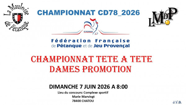 Championnat tête à tête dames promotion
