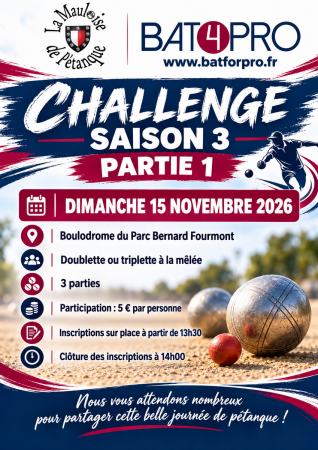 CHALLENGE SAISON 3 PARTIE 1