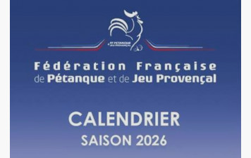 Calendrier prévisionnel CD78 2026