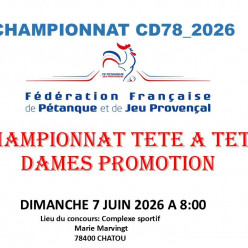 Championnat tête à tête dames promotion